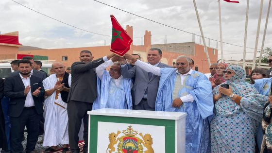 عوينة لهنا…إطلاق مشاريع تنموية بمناسبة الذكرى الخمسين للمسيرة الخضراء وعيد الوحدة الترابية.