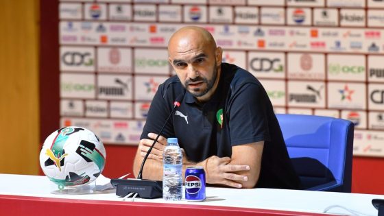 الركراكي: الانسجام وروح القتال قادا “أسود الأطلس” إلى نهائي كأس إفريقيا